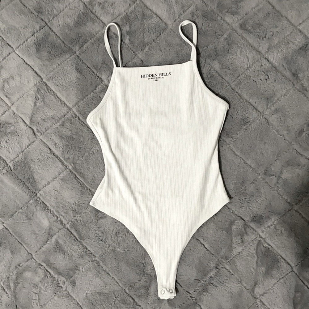 Forever 21 grey bodysuit